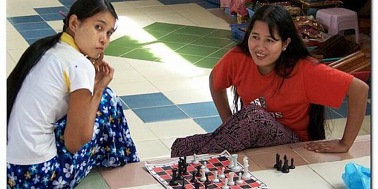 scacchi anche in birmania