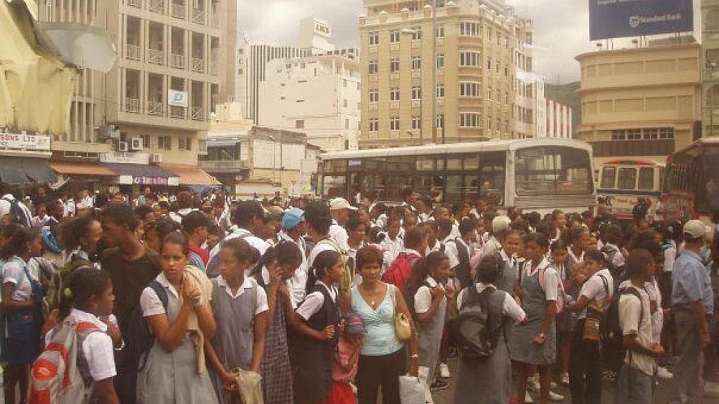 a mauritius sotto la pioggia