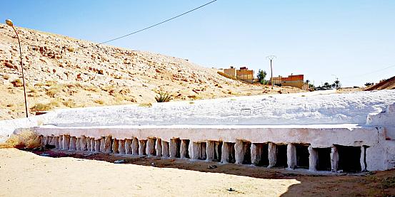 13 - il sistema di ditribuzione idrica nell'oasi di Ghardaia