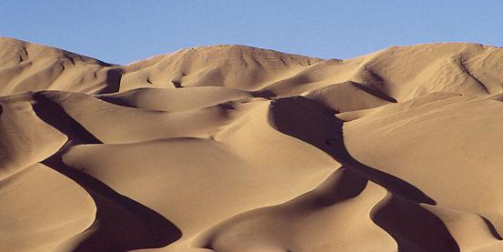 la grande duna di 200 mt. di altezza