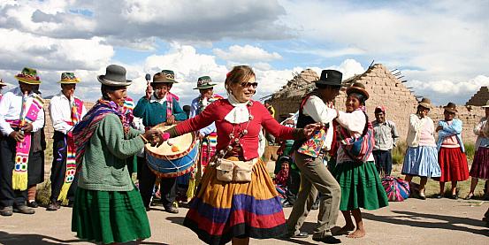 syusy e le danze peruviane