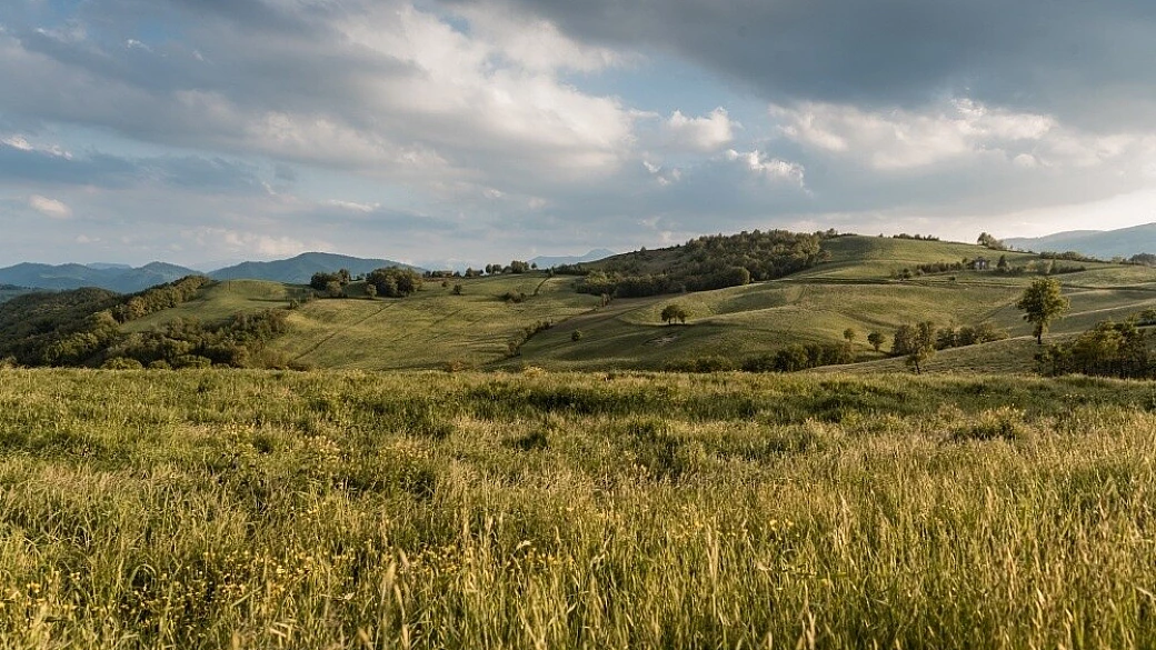 il sentiero matilde e le colline emiliane