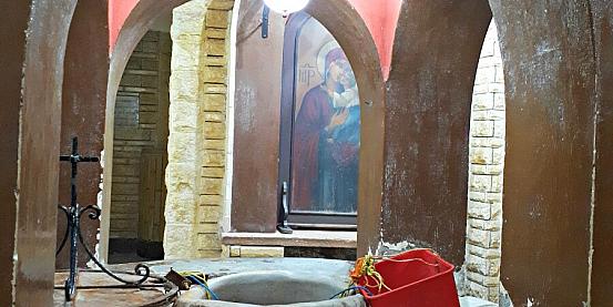 Cairo - Il Pozzo nei sotterranei della Chiesa della Vergine