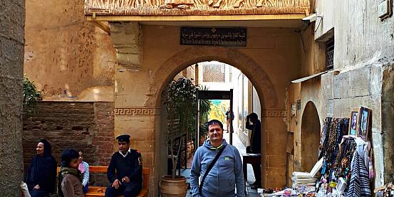 Cairo - Ingresso alla Chiesa di Sergio e Bacco