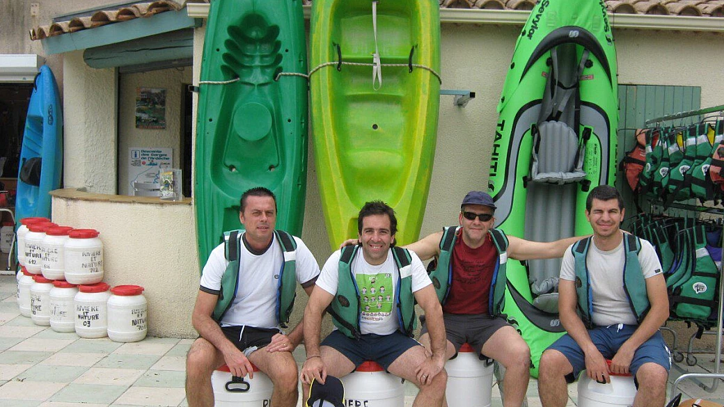 discesa in canoa gole dell'ardeche