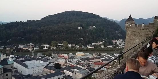Veduta di Salisburgo dalla Fortezza