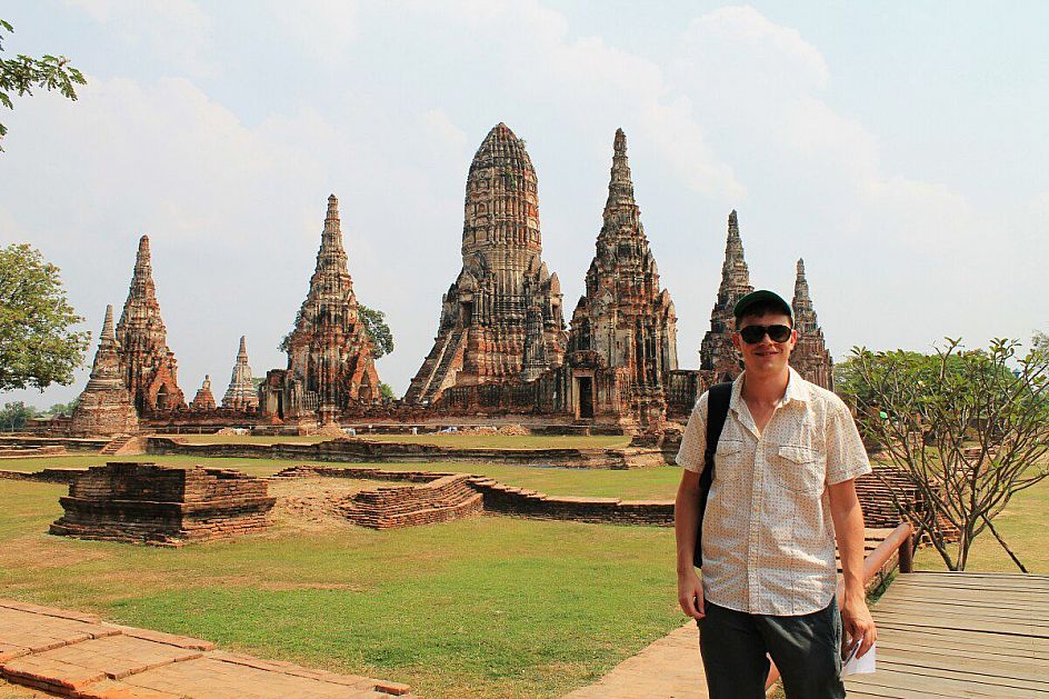 tra i templi di ayutthaya