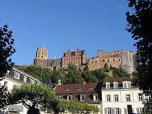 il bellissimo castello di heidelberg