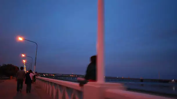 tramonto a puerto madryn