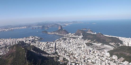 Vista su Rio de Janeiro