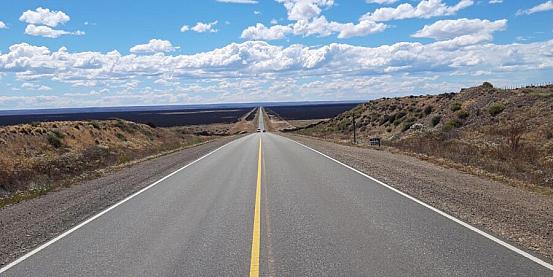 le strade deserte della patagonia