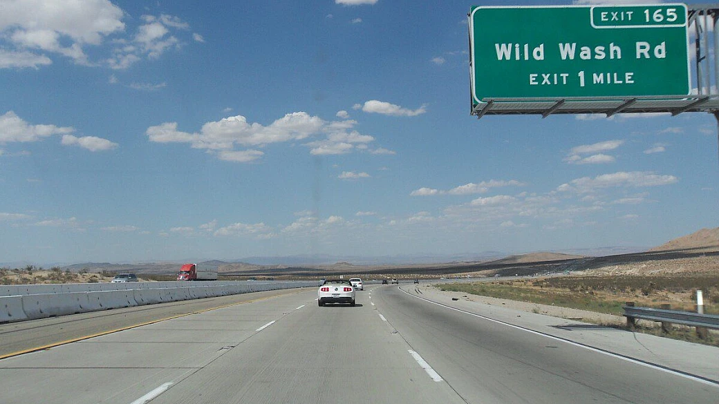 tra california, nevada, arizona e utah