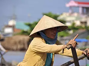 ai mercati galleggianti del delta del mekong