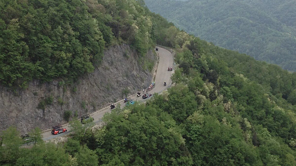 sulle strade del giro d'italia di 2015