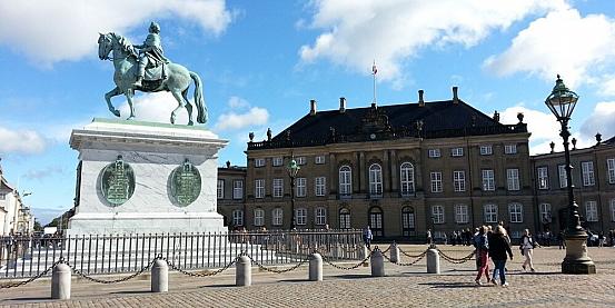 Copenaghen palazzo Amalienborg