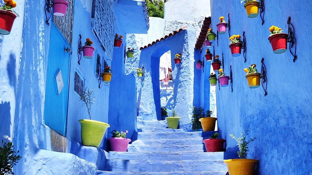 chefchaouen: il tesoro blu del marocco