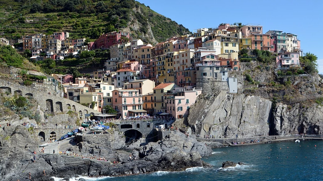 le cinque terre... dall'alto
