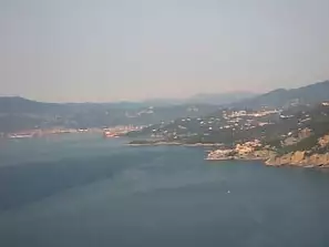 flying on the cinque terre