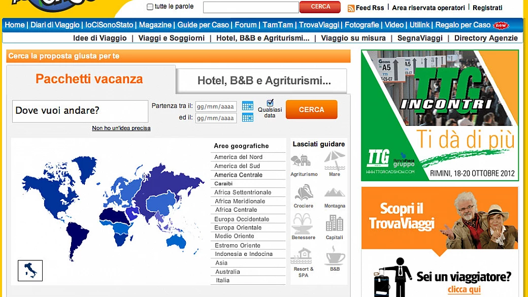 turistipercaso a ttg incontri 2012