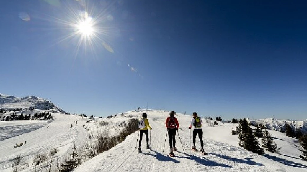 blogger per caso, sulla neve
