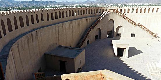 l'interno della torre circolare - fortezza di nizwa 4