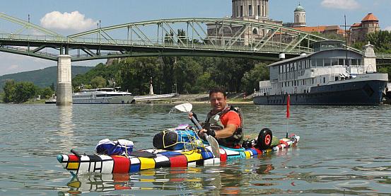 Danubio in Kayak