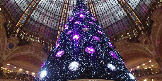 natale alle galeries lafayettes