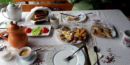 La tipica colazione rumena
