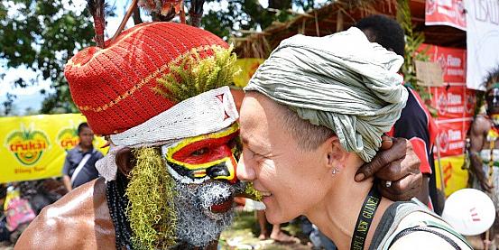 presentazione al goroka festival