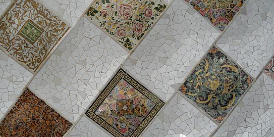 mosaici al parc guell