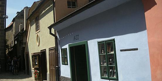 Casa di Kafka, vicolo d'oro, Praga