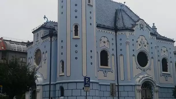 la chiesa blù