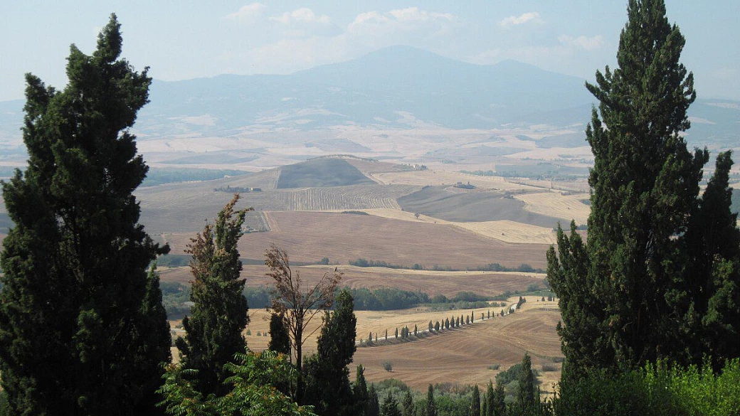 val d'orcia e montepulciano
