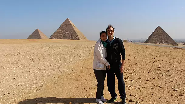 all'ombra delle piramidi, ultima tappa del nostro viaggio di nozze