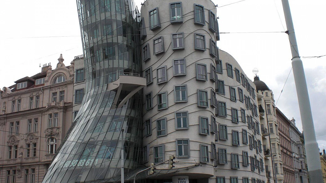 a praga con la famiglia