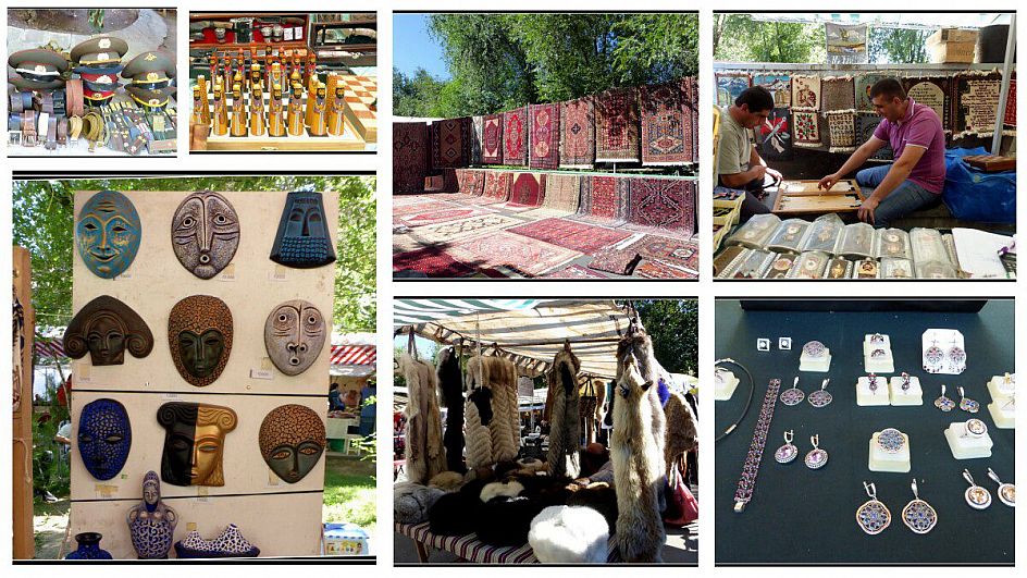 vernissage il mercatino delle pulci di sabato e domenica a yerevan