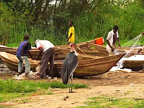 villaggio dei pescatori di kasenyi