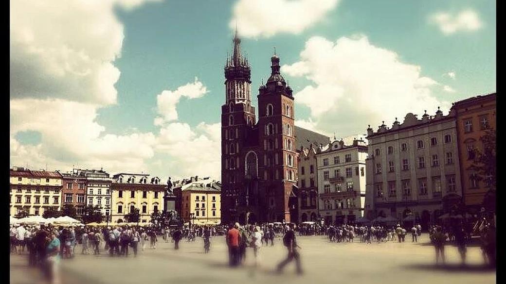 passando per cracovia...