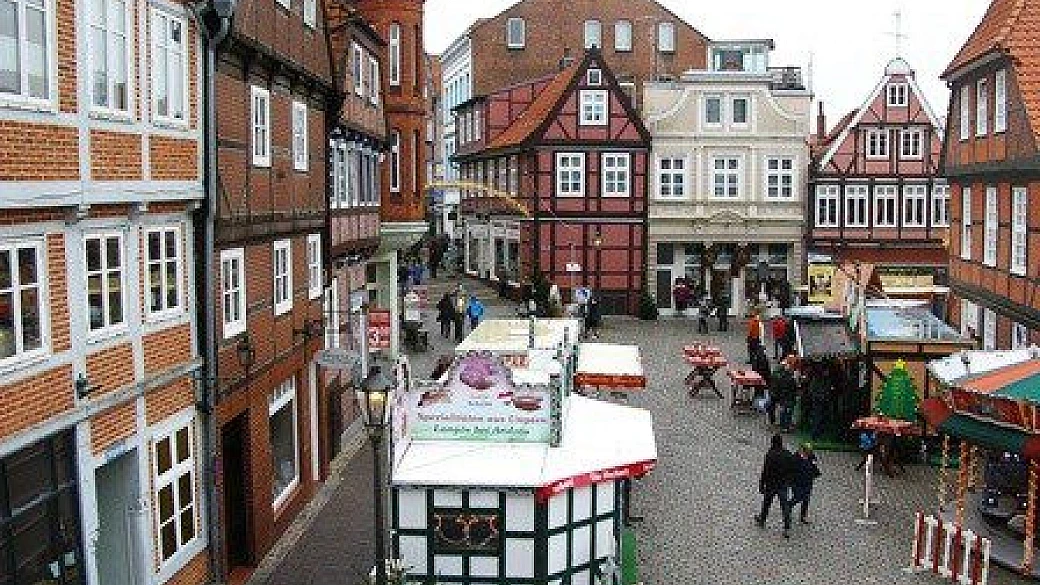 natale nell'estremo nord della germania di amburgo, brema, stade