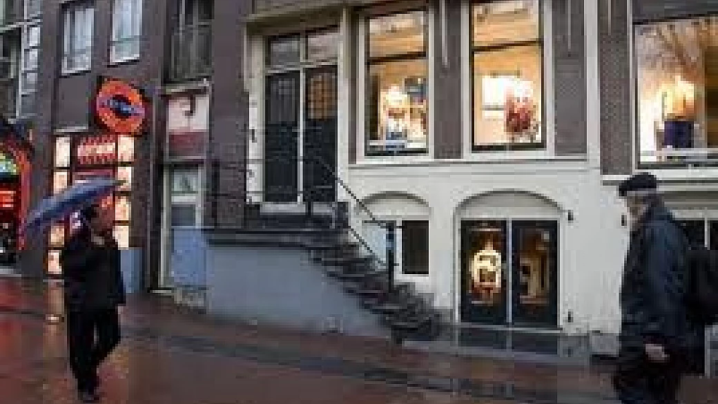 ad amsterdam con la famiglia