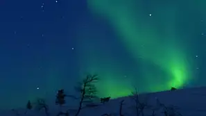 in norvegia per vedere l'aurora boreale