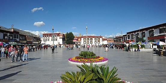 lhasa piazza del barkor
