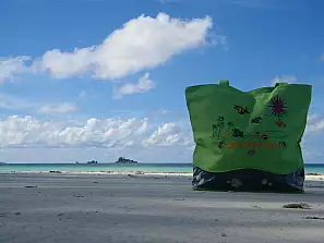 seychelles on the beach