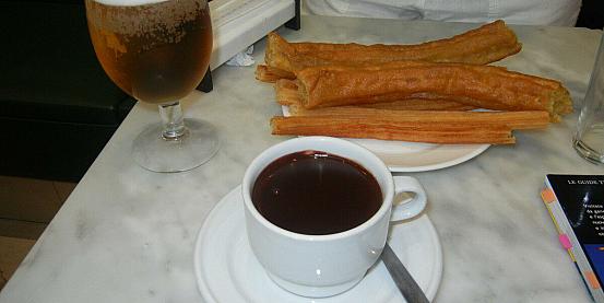 madrid-churros con cioccolata