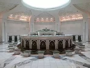 i bagni in marmo della moschea