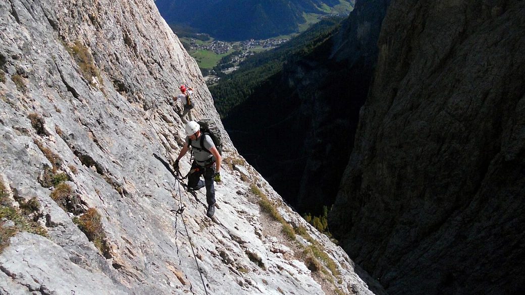 in trentino per la ferrata tridentina