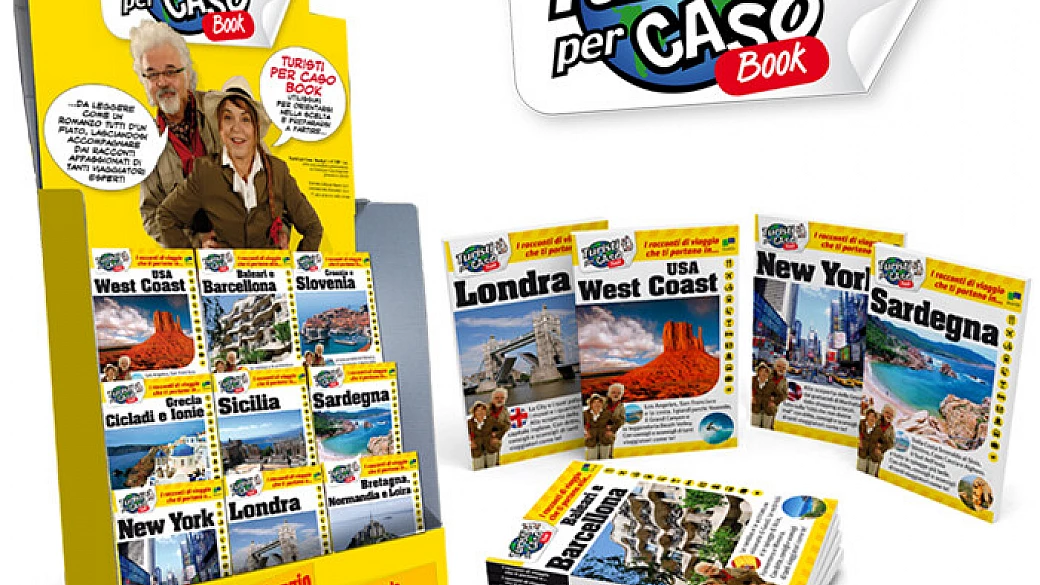 e' in edicola turisti per caso book: raccolte tematiche e tascabili dei vostri-nostri itinerari di viaggio!