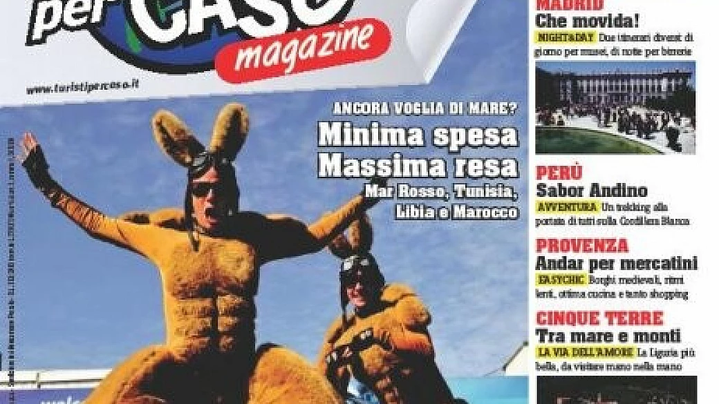 È in edicola turistipercaso magazine di settembre!