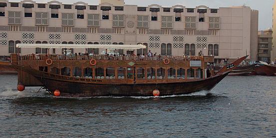 dhow in the creek