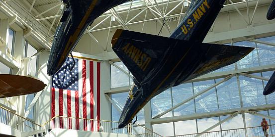 che spettacolo al navy aviation museum!